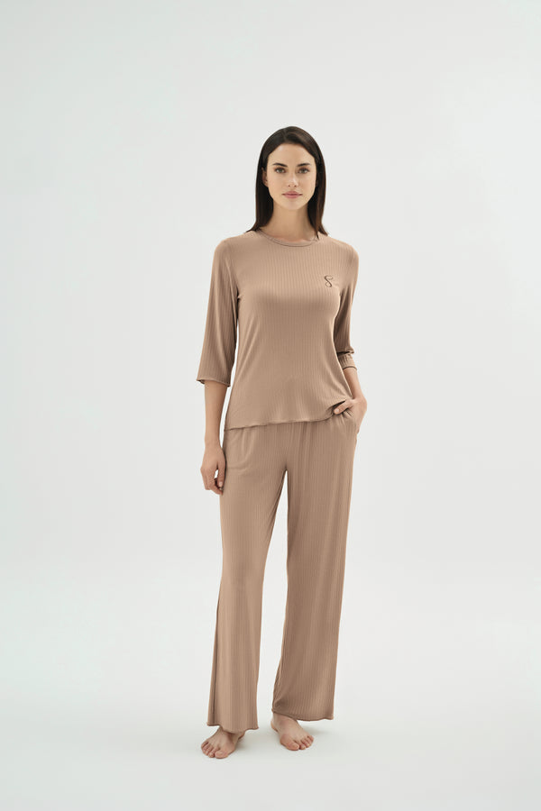 Горнище на пижама "Simply Beige"