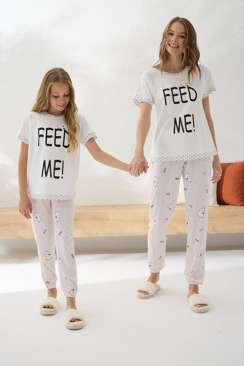 Горнище на пижама "Feed Me"