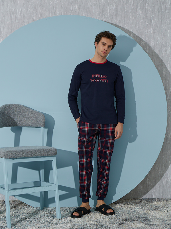 Мъжко горнище на пижама "Simple"