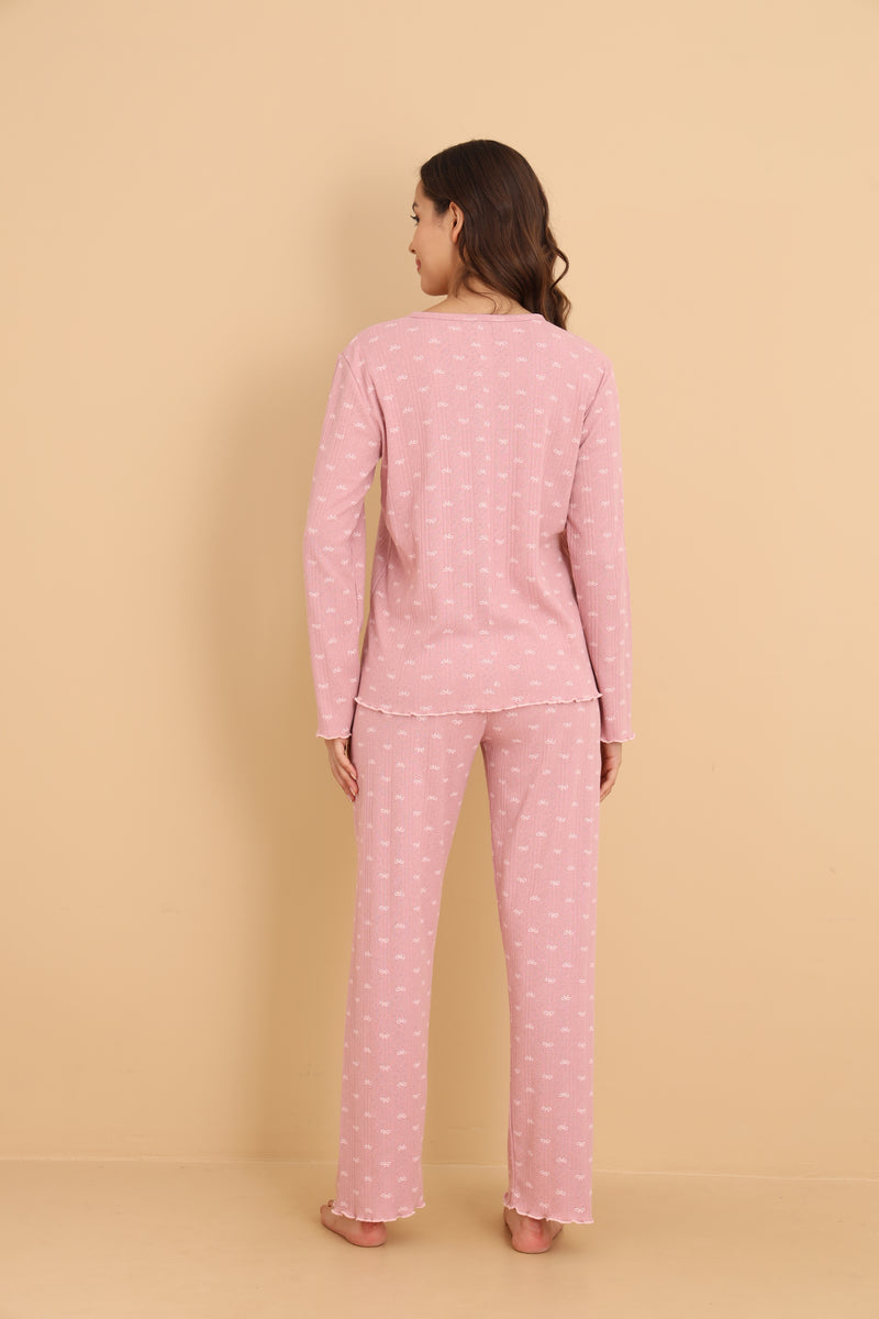 Горнище на пижама "Pink lady"