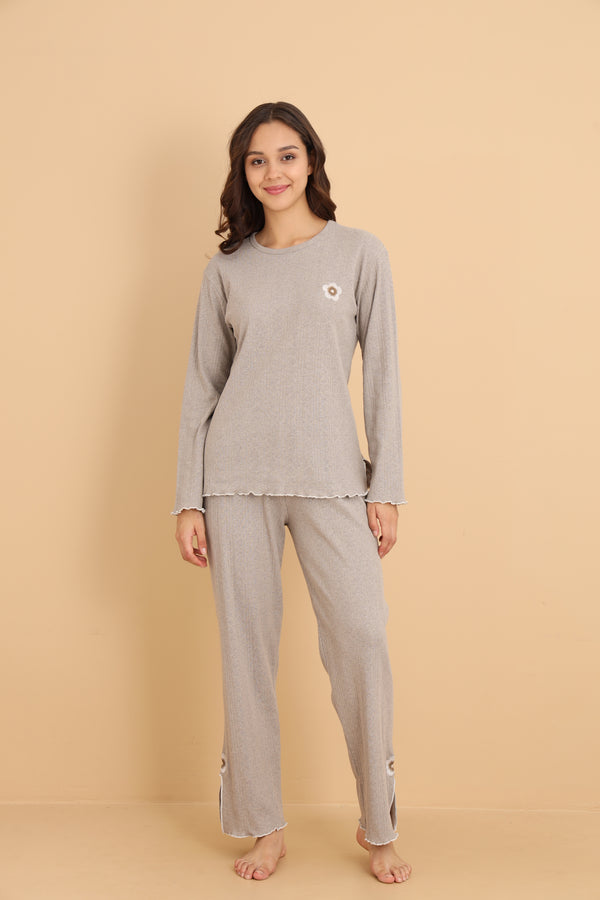 Горнище на пижама "Beige lady"