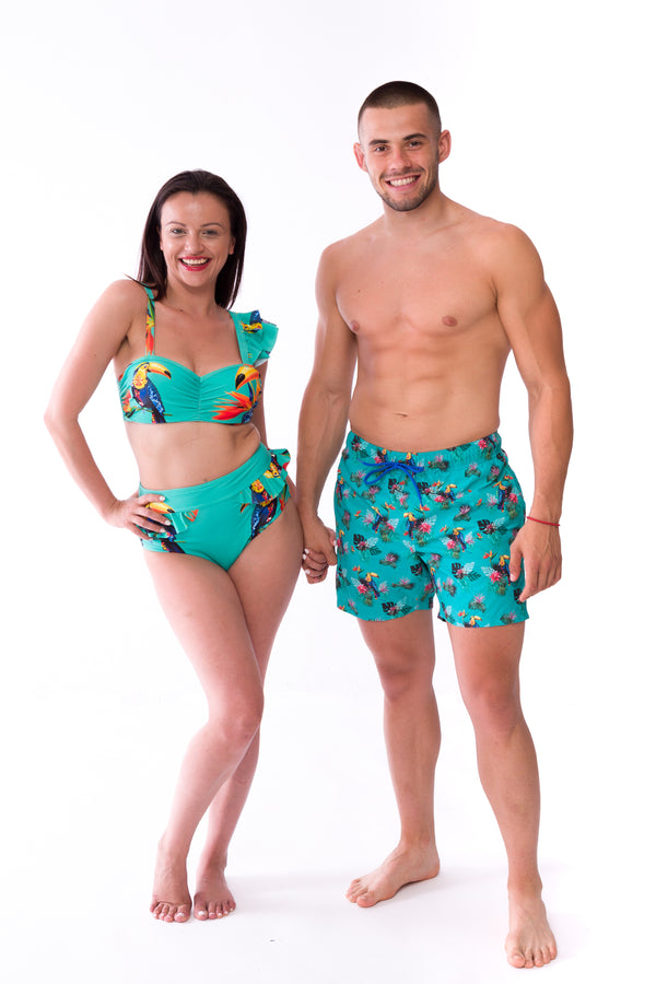 Дамски бански "Toucan Turquoise"