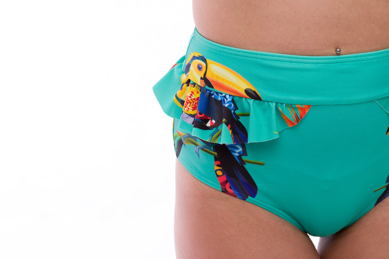 Дамски бански "Toucan Turquoise"