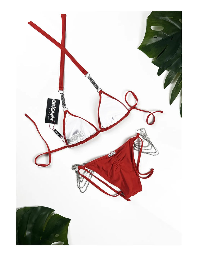 Горнище на бански "Zanzibar Red"