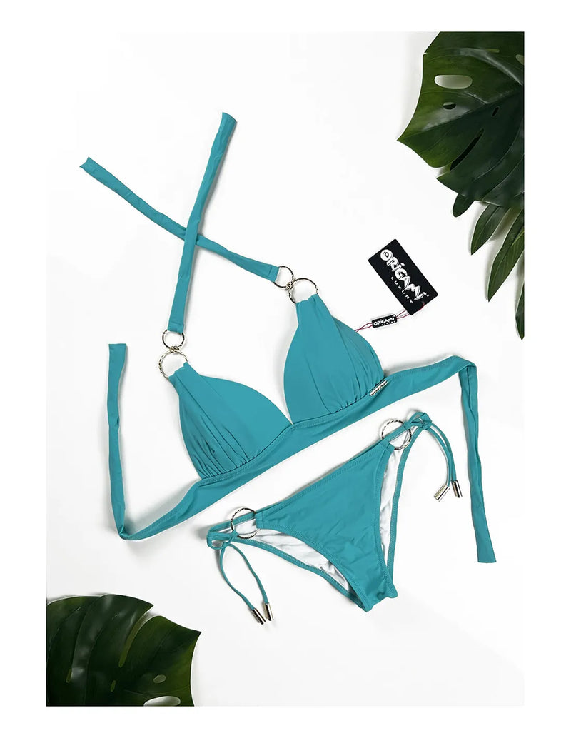 Горнище на бански "Mallorca Seagreen"