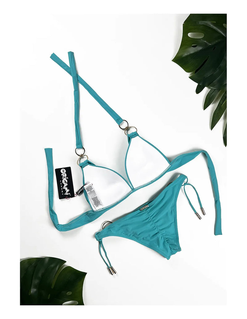 Горнище на бански "Mallorca Seagreen"
