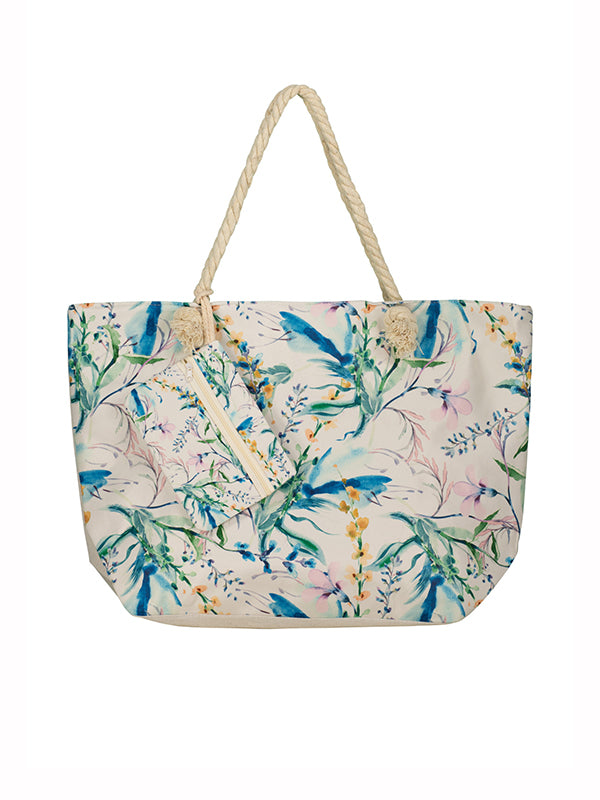 Плажна чанта "Floral beauty"