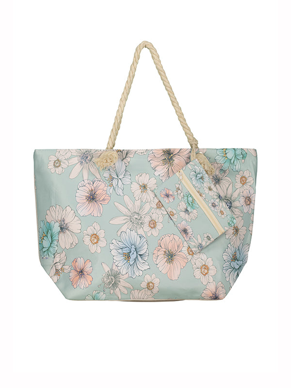 Плажна чанта "Floral beauty"