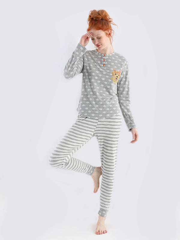 Долнище на пижама "Love my dog"