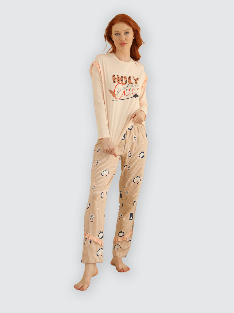 Горнище на пижама "Holly chick"