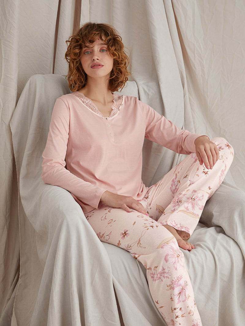 Долнище на пижама "Pink story"