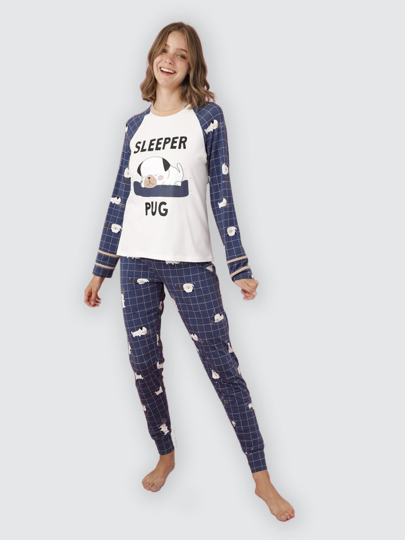 Долнище на пижама "Sleeper Pug"