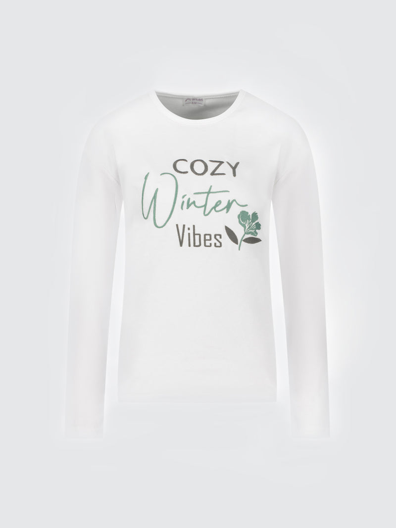 Горнище на пижама “Cozy winter vibes”