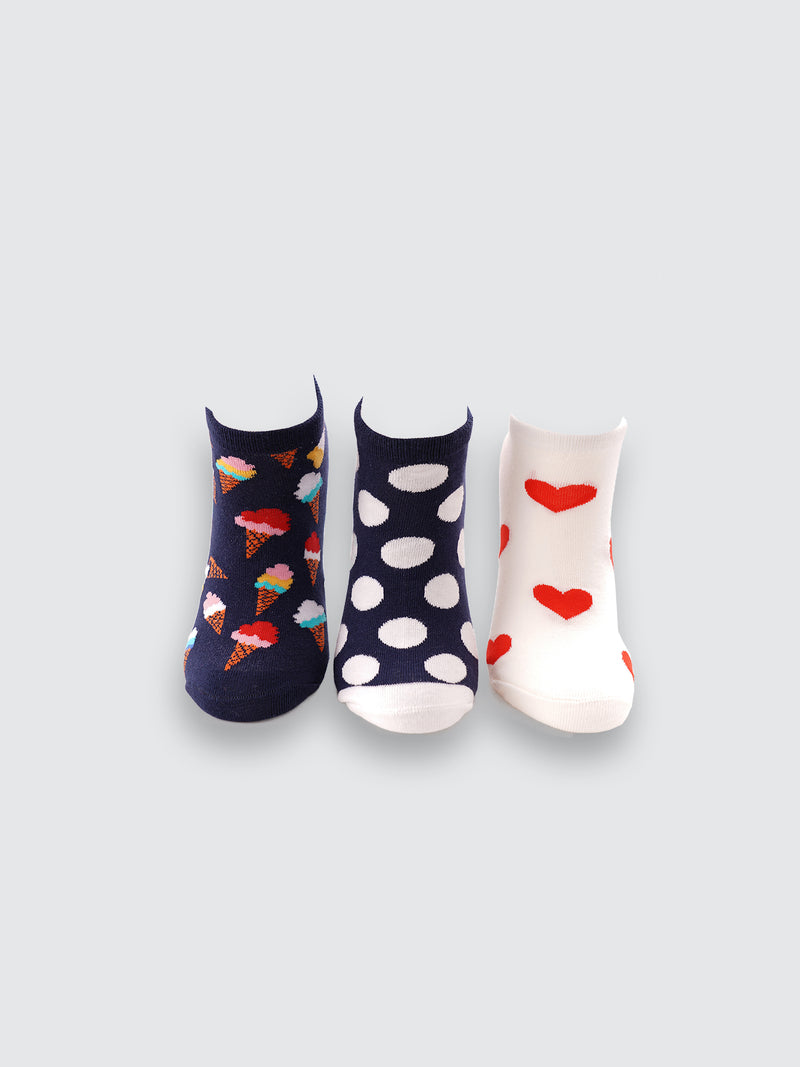 Комплект дамски чорапи "Colorful life"