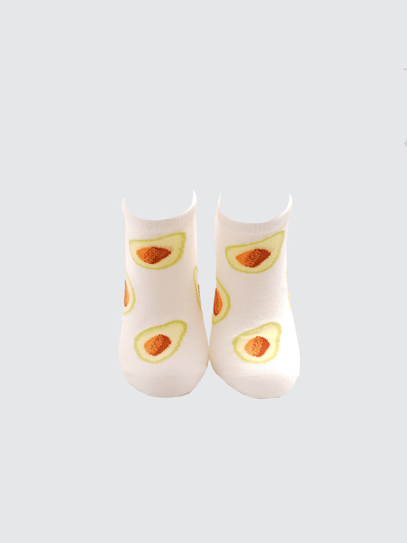 Къси дамски чорапи "Happy fruits"