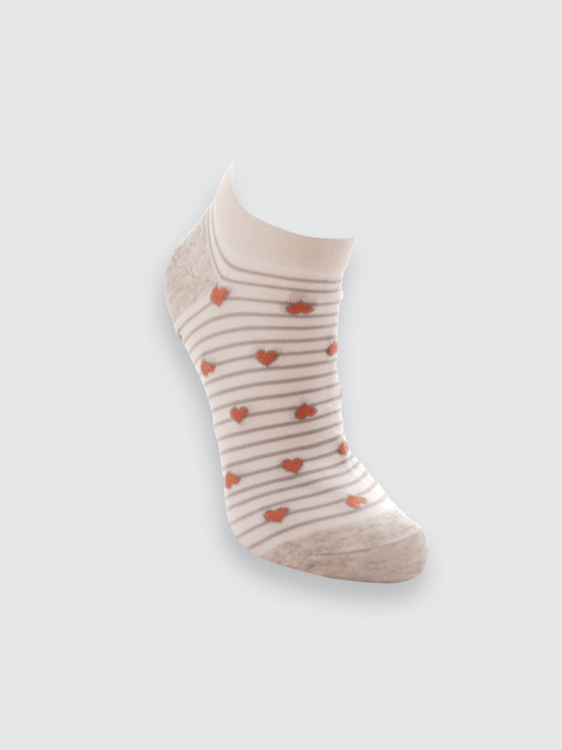 Къси цветни чорапи "All love"
