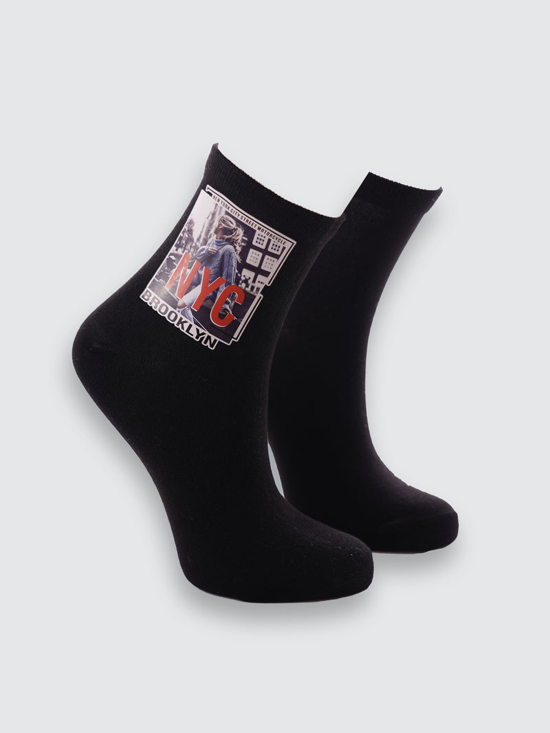 Дамски къси чорапи "New York"