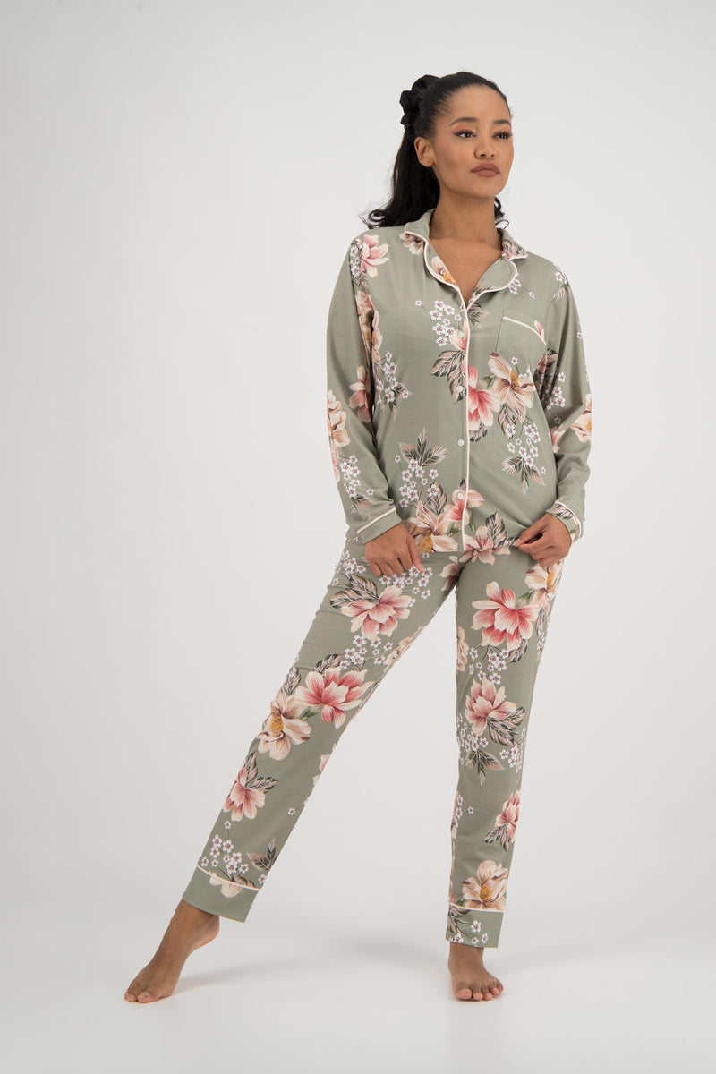 Горнище на пижама "Mistic flowers"