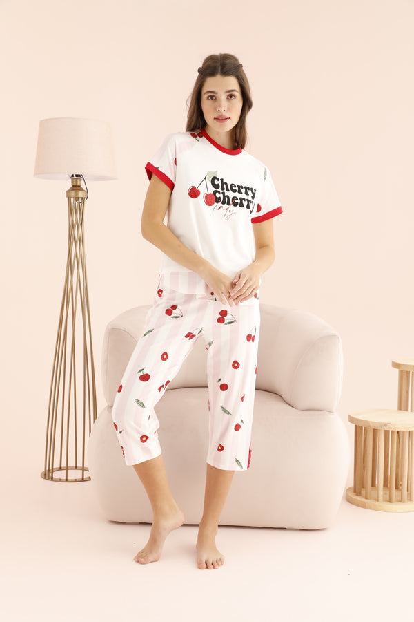 Долнище на пижама "Cherry lady"