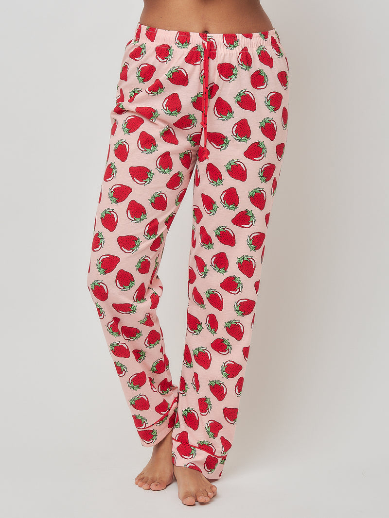 Горнище на пижама - ягоди
