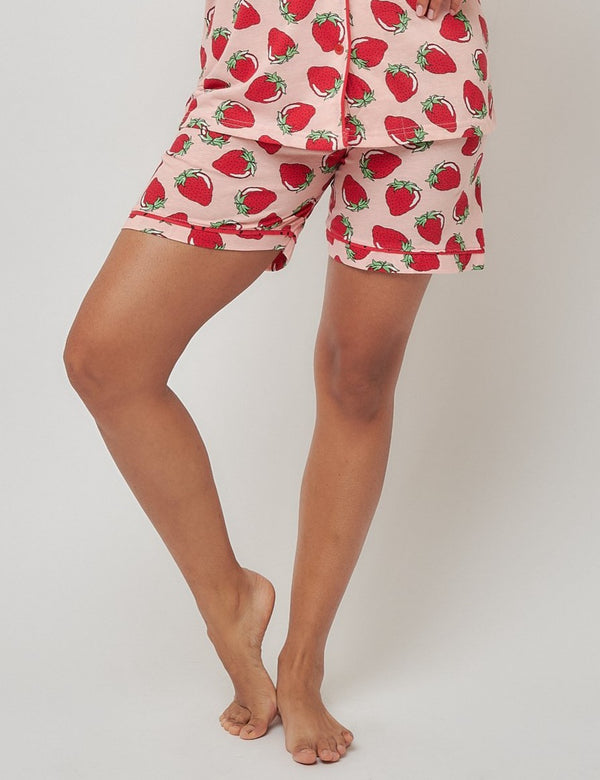 Долнище на пижама - ягоди