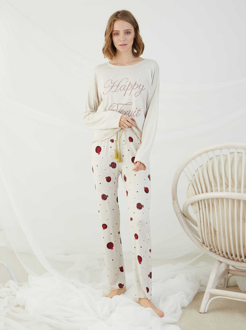Долнище на пижама "Sweet pomegranate"