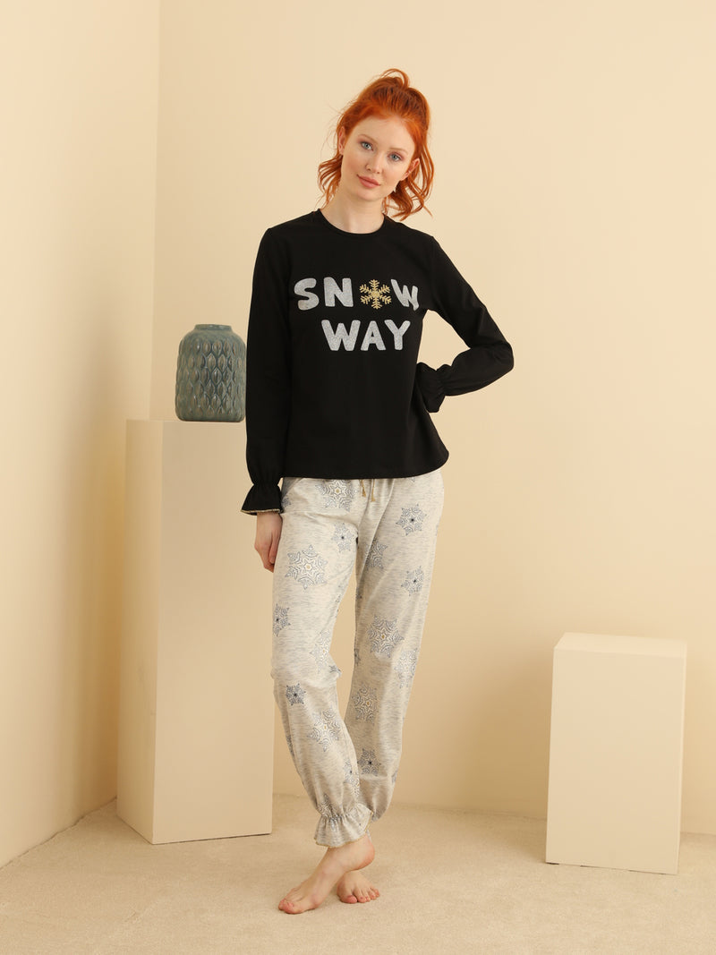 Горнище на пижама "Snow way"