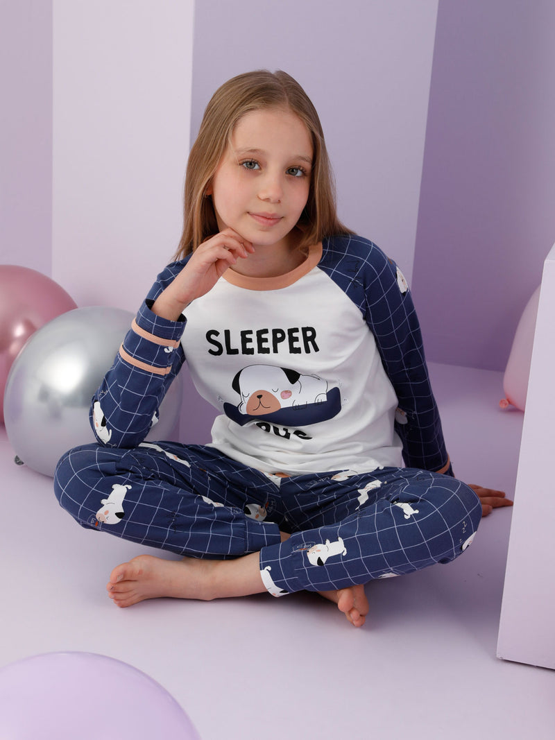 Горнище на детска пижама "Sleeper pug"